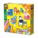 Creación de animales con tiras de papel