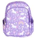 A Little Lovely Company - Kindergartenrucksack - Einhörner und Regenbogen