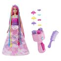 Barbie princesse tresse cheveux