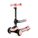 KINDERKRAFT Sdraietta e monopattino 2 in 1 Halley Rose rosa