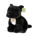 Câine de pluș Staffordshire bull terrier 30 cm negru ECO-FRIENDLY