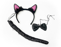 Set de carnaval - gato negro