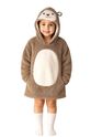 Cozy Noxxiez CH309 Hérisson - couverture à capuche chauffante pour enfants de 3 à 6 ans
