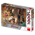 Dino mačičky 1000 secret collection Puzzle