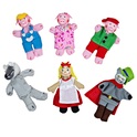 A Bigjigs Toys Finger mesefigurákat báboz