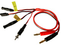 Cable de carga con bananas - Glow,Rx,Tx