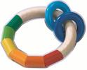 Haba Hochet en bois et jouet d'éveil pour bébés Cercles