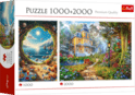 Trefl Puzzle 1000+2000 Meer; Sonnige Residenz