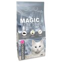 Cutie de gunoi Magic Litter Bentonite Ultra White cu Carbon 5L