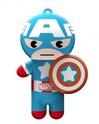 Balsam de buze/breloc Lip Smacker 4g Captain America cu aromă de afine