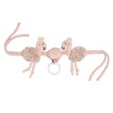 Catena per passeggino fenicottero, Rosa