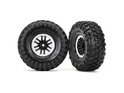 Bicicleta Traxxas 1.9", disc TRX-4 Sport negru, anvelope Canyon Trail (pereche)