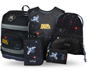 BAAGL КОМПЛЕКТ 5 Zippy Plus Pixel Space: раница, несесер, торбичка, престилка, портмоне