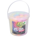 Craies de trottoir FLUO 15pcs