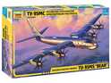 Model Kit repülőgép 7038 - Tu-95 Szovjet turbólégcsavaros stratégiai bombázó (1:144)