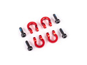Bara de protecție Traxxas D-eyes aluminiu anodizat roșu (4)