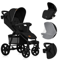 Lionelo Kolica sportska Annet Plus Black Carbon