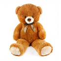 Gran oso de peluche Oskar con etiqueta, 90 cm