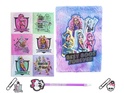 Monster High - jurnal de pluș cu autocolante