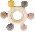 Anneau de dentition multifonction en silicone, Multicolor