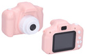 Detský digitálny fotoaparát ružový - foto 48Mpx, video Full HD