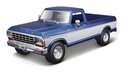 Maisto - 1979 Ford F150 Pick-up, metallo blu, bianco, 1:18