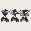 LIONELO Sjenilo za kolica Stroller Sun Cover Black Carbon