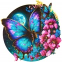 EscapeWelt Holzpuzzle Schmetterling 500 Teile