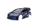 Carrosserie Traxxas Ford Fiesta ST Rally Brushless bleue