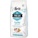 Füttern Sie Brit Fresh Fish mit Kürbis Adult Large 12 kg