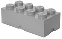 Scatola portaoggetti LEGO® 8 - grigia 250 x 500 x 180 mm