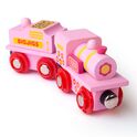 Bigjigs Rail Locomotive rose avec tender