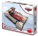 Drevené licenčné kocky Cars: Jazda – 12 kociek