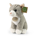 Gato de peluche gris sentado 23 cm SOFT COLLECTION