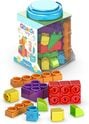 Engino BABY QBOIDZ - Moje prvé kroky - medium set (v plastovej vaničke)