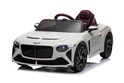 Električni autić Bentley Bacalar 12V, bijeli, Vrata koja se otvaraju prema gore, 2.4 GHz daljinski