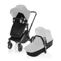 Zopa Kočík Evoque - základ, Black / Black