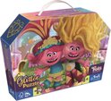 Trefl Puzzle 70 Glitter en maletín - Trolls brillantes