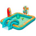 Bestway 53164 Detské nafukovacie herné centrum Retro Groove, 193 x 152 x 74 cm