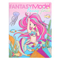 Omaľovánky Fantasy Model, Morská panna, trblietavé fólie