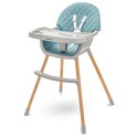 Трапезен стол Baby Mix Freja wooden dusty green
