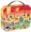 Janod Puzzle im Koffer Savanne 54 Stk