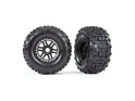 Traxxas koleso 2.8/3.6", disk čierny, pneu Sledgehammer (2)