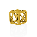 Anneau de dentition en silicone Square, Mustard Yellow