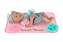 Bébé avec accessoires 40cm corps rigide dans boîte 27x45,5x12cm