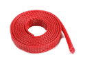 Gaine de protection de câble 8mm rouge (1m)