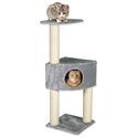Aire de repos Magic Cat Irena gris 35x35x109cm