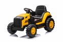 Licencovaný elektrický Báger Caterpillar, Jednomiestny, žltý, USB vstupom na MP3 Prehrávač