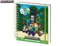 Ensemble d'activités Minecraft 26x24x3cm avec feutres, crayons de cire et accessoires