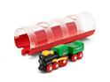 Brio-Tunnel und Dampfzug